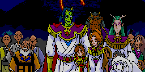 エンディングの吹雪御前・元